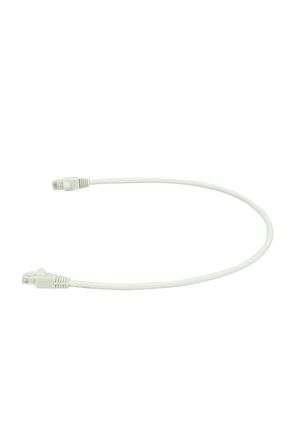 Bakır Patch Kablo Cat6 Utp 0,5mt Lszh Gri Patch Cord Rj45 Korumasız 2 Yıl Garantili 5 Adet