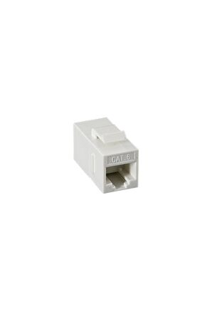 Cat6 Utp Rj45 Keystone Jack Inline Coupler Korumasız 2 Yıl Garantili 5 Adet