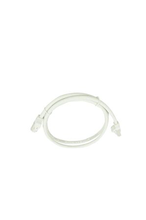 Bakır Patch Kablo Cat6a U/ftp 1mt Lszh Gri Patch Cord Folyo Korumalı 2 Yıl Garantili 2 Adet