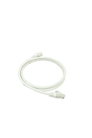 Bakır Patch Kablo Cat6a U/ftp 1mt Lszh Gri Patch Cord Folyo Korumalı 2 Yıl Garantili 2 Adet