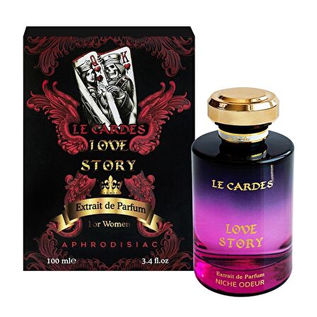 Le Cardes Love Story Aphrodisiac Extrait De Parfüm 100 ml Kadın Parfüm