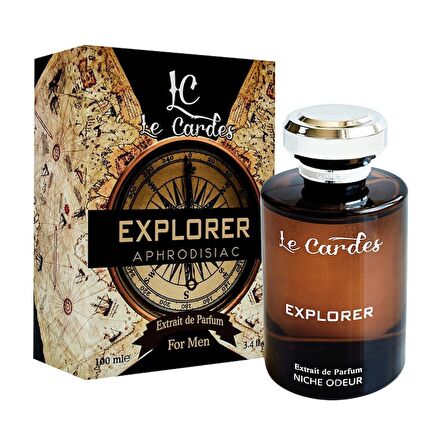 Le Cardes Explorer Aphrodisiac Extrait De Parfüm 100 ml Erkek Parfüm