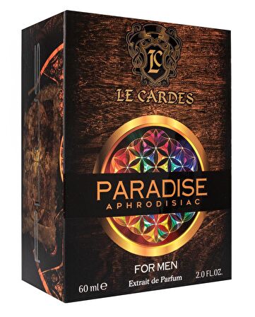 Le Cardes Plus Paradise Aphrodisiac Extrait De Parfüm 60 ml Erkek Parfüm