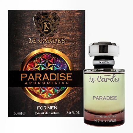 Le Cardes Plus Paradise Aphrodisiac Extrait De Parfüm 60 ml Erkek Parfüm