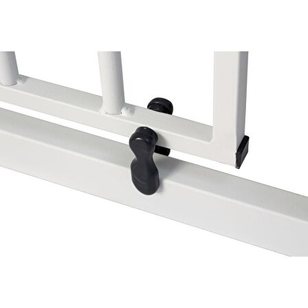 BabyDoor Güvenlik Kapısı Tekstüre Beyaz 76-80cm Otomatik Kapanan Bebek Güvenlik Kapısı