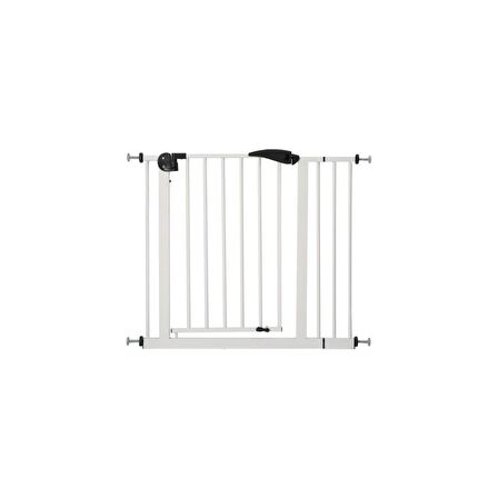 BabyDoor Güvenlik Kapısı Tekstüre Beyaz 76-90 cm Uzatma Aparatlı