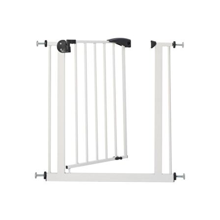 BabyDoor Güvenlik Kapısı Tekstüre Beyaz 76-90 cm Uzatma Aparatlı