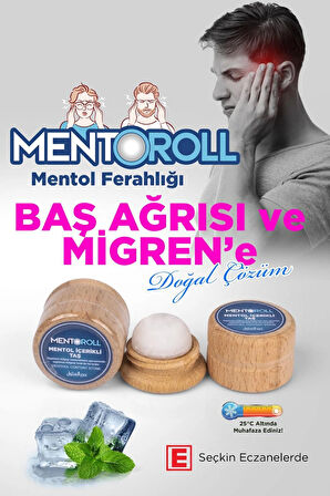 Mentoroll Mentol Taşı Menthol migren Taşı 1 Adet