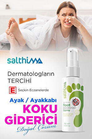 Ayak Koku Önleyici, Kaşıntı Giderici Ve Nemlendirici Bakım Spreyi ( Onarıcı,yatıştırıcı) 150 ml