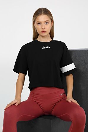 Diadora 175694-80013 W Kadın Crop T-Shirt