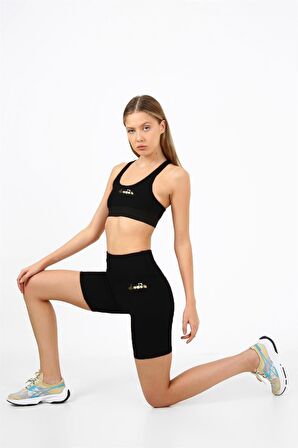 Diadora Gym Bra - Siyah Spor Büstiyer - 176819-80013