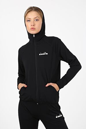 Diadora 176617-80013 W Lifestyle Hoody Kadın Spor Ceket