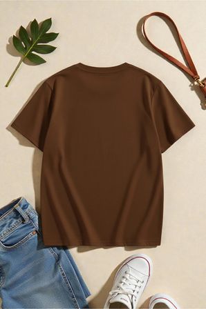 Unisex Los Angeles Baskılı Tasarım Tshirt