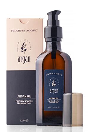 Yavaş Uzayan ve Yıpranmış Saçlar için Argan Bakım Yağı 100 ml