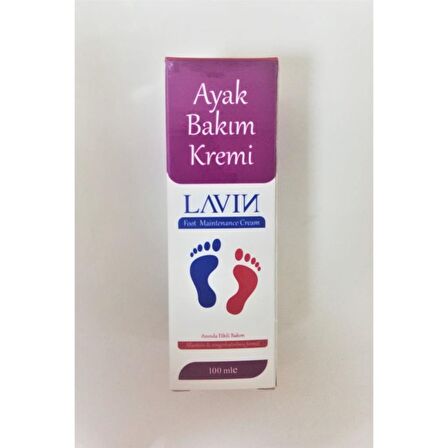 Lavin Ayak Bakım Kremi 100 ml