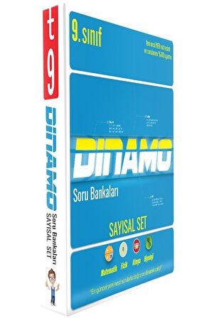 9. Sınıf Dinamo TÜM DERSLER Sözel + Sayısal Soru Bankası Seti - Tonguç Akademi