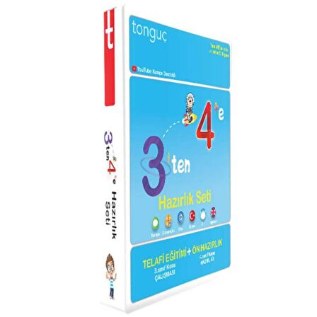 3’ten 4’e Hazırlık Seti Tonguç Akademi
