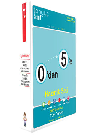 Yeni Baskı 0'dan 5'e Konu Anlatımlı Soru Bankası Seti
