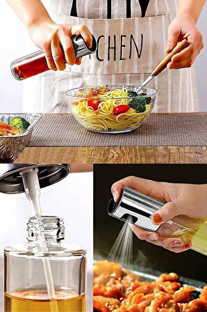 Baysa Sprey Yağdanlık Zeytinyağı, Sirke, Yağ Püskürtücü 100 ml