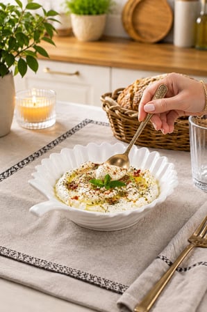 Porsima 1747n Porselen Kase Yaprak Desenli Derin Salata Kase 15cm