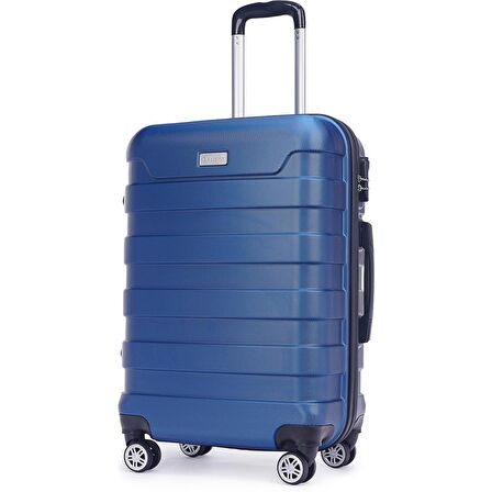 Dossimo Nova 64 cm Lacivert-Çivit Unisex orta Boy Valiz