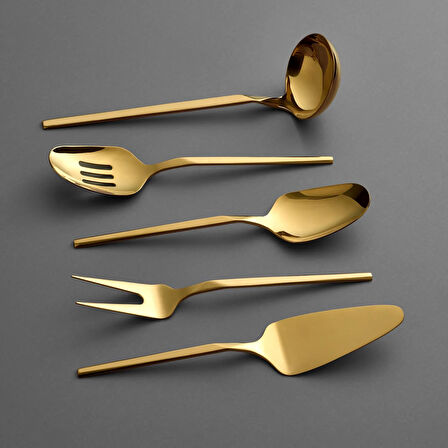 Jumbo 5100 Titanyum Bronz 5 Parça Servis Takımı