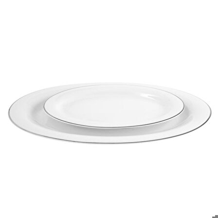 Jumbo Brıght Platın 60 Parça 12 Kişilik Yemek Takımı