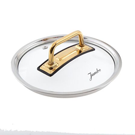 Jumbo 500.01.01.8424 Assos 3'Lü Titanyum Gold Midi Sahan Seti