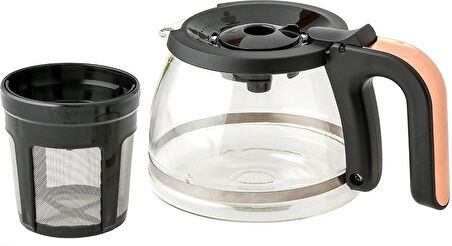 Jumbo Hatır Plus Mod 5 In 1 Black Copper Çay ve Kahve Makinesi