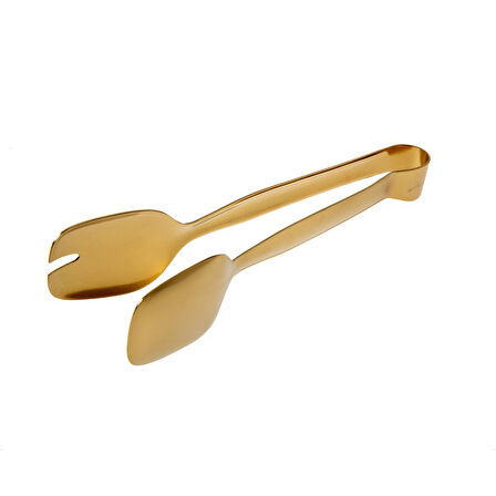 Jumbo Steel Mat Titanyum Gold 3'lü Maşa Seti