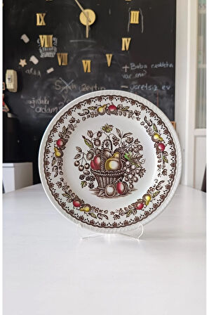 Nurantik Windsor İngiliz Servis Tabağı Meyveli 25 cm