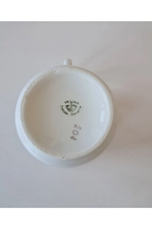 Çekoslovak ANTIQUE Porselen Sütlük Sosluk