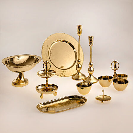 Jumbo Merya Gold Oval Gondol