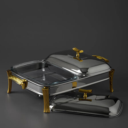 Jumbo Herencia Gold Isıtmalı Servis Seti 2*1,5 Litre