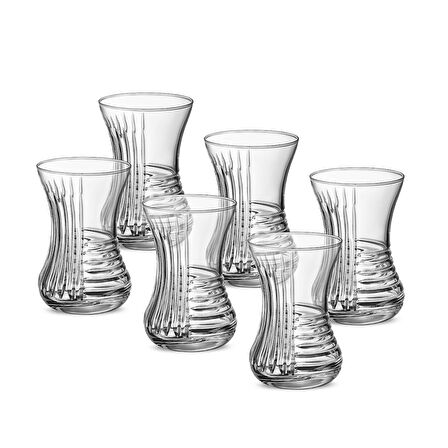 Jumbo Solo 6'lı Çay Bardağı