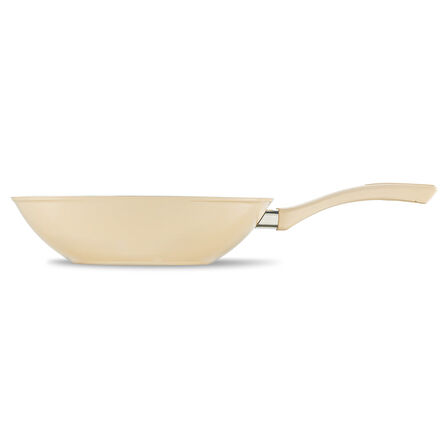 Jumbo Swiss Crystal Dark Cream Wok Tava 28 cm