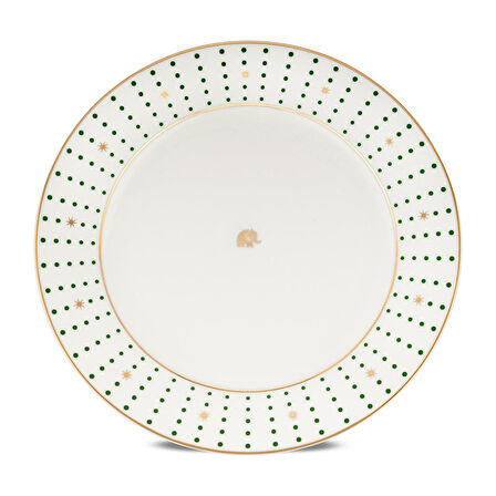 Jumbo Navy Yeşil 6'lı Pasta Tabağı