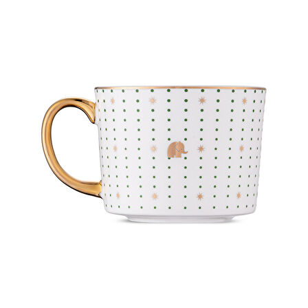 Jumbo Navy Yeşil 2'li Çay Fincan Takımı