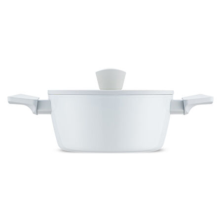 Jumbo Swiss Crystal Light Grey Derin Tencere 20 cm