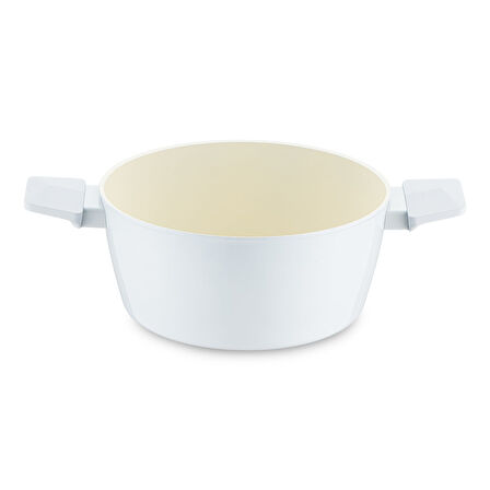 Jumbo Swiss Crystal Light Grey Derin Tencere 24 cm