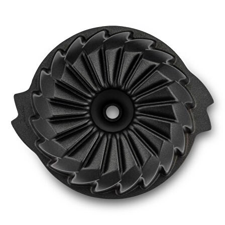 Jumbo Shark Ceramic Black Yuvarlak Kek Kalıbı
