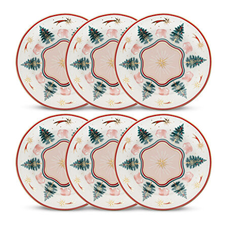 Jumbo Magic 200 6'lı Pasta Tabağı