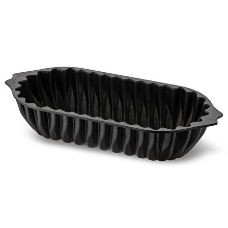 Jumbo Shark Ceramic Black Baton Kek Kalıbı