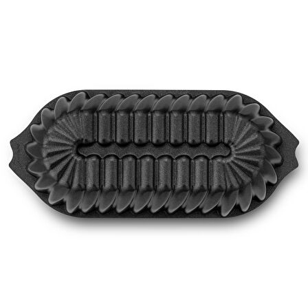 Jumbo Shark Ceramic Black Baton Kek Kalıbı