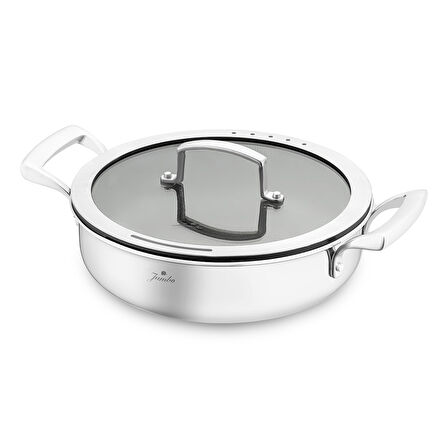 Jumbo Breda 3PLY 7 Parça Çelik Tencere Seti