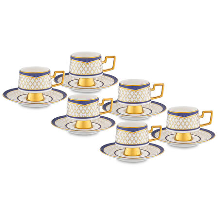 Jumbo Raven 6 Kişilik Kahve Fincan Takımı