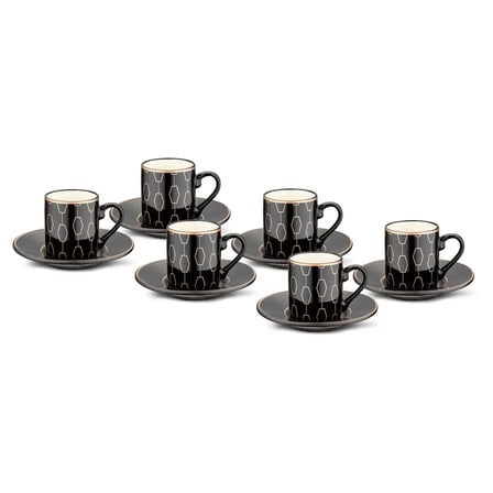 Jumbo Brume 6 Kişilik  Kahve Fincan Takımı