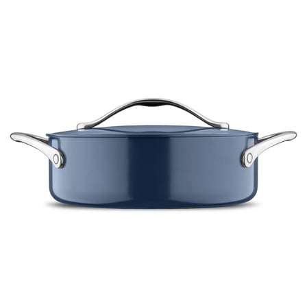 Jumbo Palencia Swiss Crystal  Lacivert 7 Parça Tencere Seti