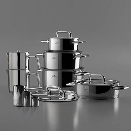 Jumbo Metalix 14 Parça Tencere Seti