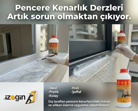 İzogin Svaks Mini 2 x 5 kg (Teras Seffaf Su Yalıtım Malzemesi)